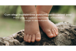 Cum alegi incaltamintea potrivita pentru primii pasi