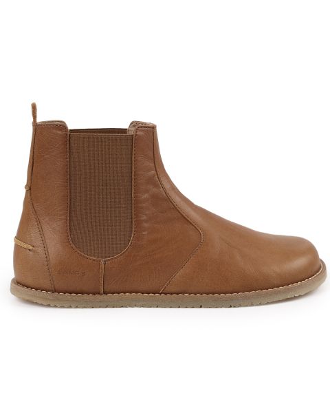 Chelsea barefoot boots LUNA - Camel