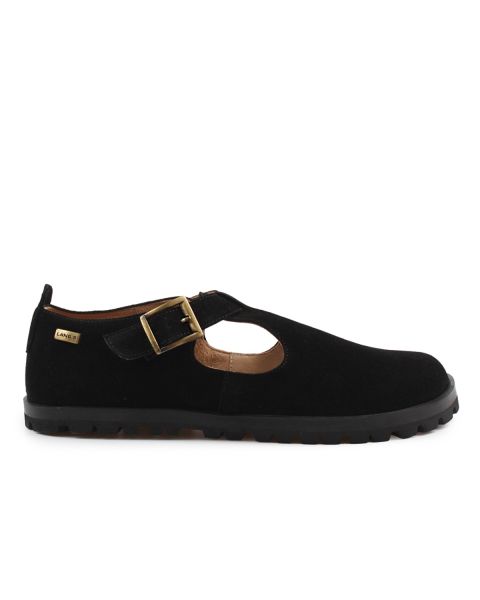 T-Bar barefoot shoes MIRA - Black