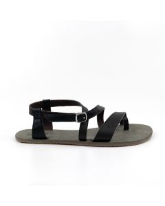 Vegan sandals SELENE - Dark