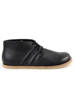 Semi-ghete barefoot vegane WILLOW - Black - Tikki Shoes Boots