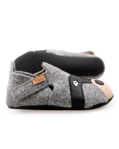 Papuci lână ZIGGY- Raccoon