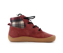 Ghete barefoot BEETLE - Bordeaux  - Tikki Shoes
