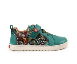 Pantofi barefoot EMBER - Green - Boots - Tikki Shoes
