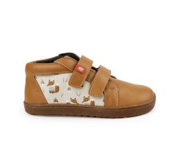 Semi-ghete vegane FIREFLY - Walnut - barefoot boots - Tikki Shoes