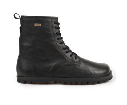 Ghete barefoot KOMBAT - Black - boots - Tikki Shoes