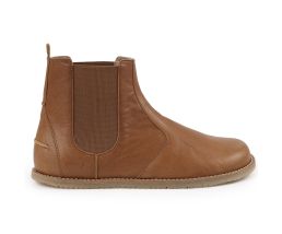 Chelsea barefoot boots LUNA - Camel