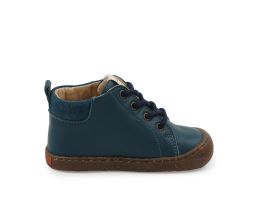 Barefoot mid-cut boots MARBLE - Petrol