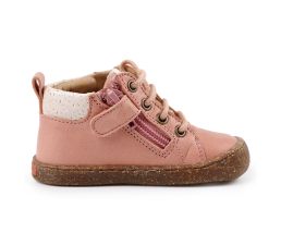Semi-ghete barefoot MARBLE - Pink _ Tikki Shoes