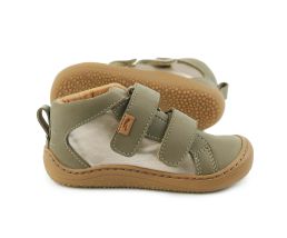 Vegan mid-cut boots MOON – Cookie