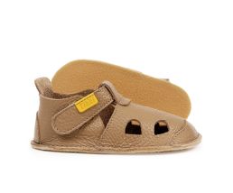 Barefoot sandals NIDO - Cappuccino / sandale barefoot Nido