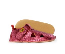 Sandale barefoot NIDO  Magenta - Tikki Shoes