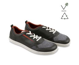 Sneakersi vegani TERRA - Grey  - Tikki Shoes barefoot