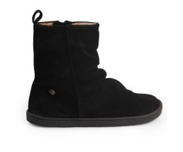 Ghete barefoot VELVET V2 - Black