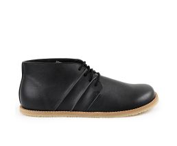 Semi-ghete barefoot vegane WILLOW - Black - Tikki Shoes Boots