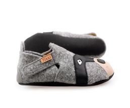 Wool slippers ZIGGY V2- Raccoon 18-40 EU