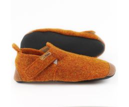 Papuci lana ZIGGY - Gingerbread  - Tikki Shoes 