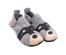 Wool slippers ZIGGY V2- Raccoon 18-40 EU