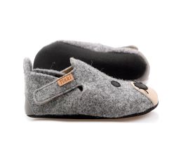 Wool slippers ZIGGY V2 - Mouse 18-40 EU